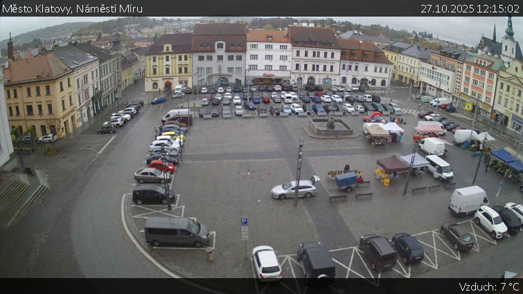 Město Klatovy - Náměstí Míru - 27.10.2025 v 12:15 Město Klatovy - Náměstí Míru - 27.10.2025 v 12:15