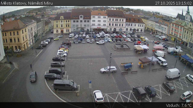 Město Klatovy - Náměstí Míru - 27.10.2025 v 13:15 Město Klatovy - Náměstí Míru - 27.10.2025 v 13:15