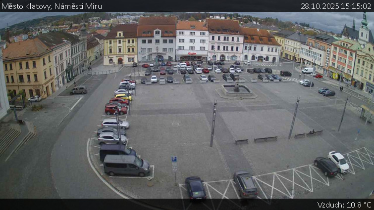 Město Klatovy - Náměstí Míru - 28.10.2025 v 15:15 Město Klatovy - Náměstí Míru - 28.10.2025 v 15:15