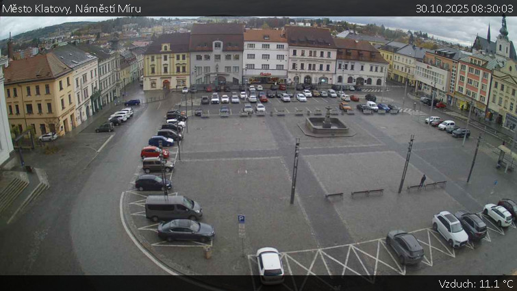 Město Klatovy - Náměstí Míru - 30.10.2025 v 08:30 Město Klatovy - Náměstí Míru - 30.10.2025 v 08:30
