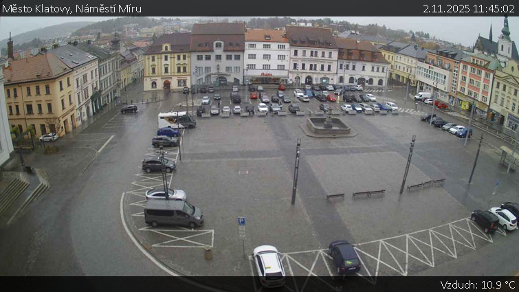 Město Klatovy - Náměstí Míru - 2.11.2025 v 11:45 Město Klatovy - Náměstí Míru - 2.11.2025 v 11:45