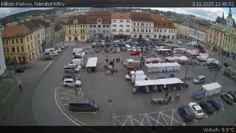 Město Klatovy - Náměstí Míru - 3.11.2025 v 12:45