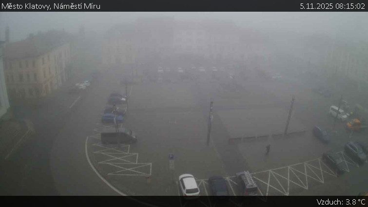 Město Klatovy - Náměstí Míru - 5.11.2025 v 08:15