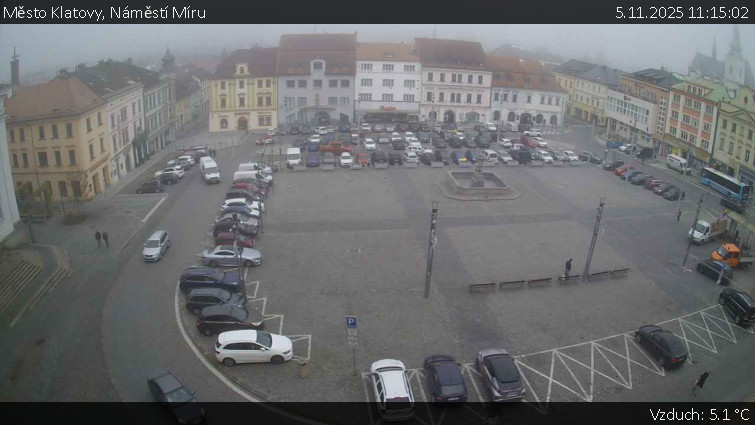 Město Klatovy - Náměstí Míru - 5.11.2025 v 11:15