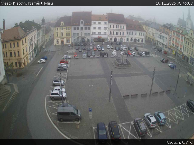 Město Klatovy - Náměstí Míru - 16.11.2025 v 08:45