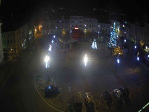 Město Klatovy - Náměstí Míru - 2.12.2025 v 03:15 Město Klatovy - Náměstí Míru - 2.12.2025 v 03:15