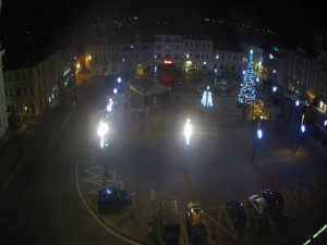 Město Klatovy - Náměstí Míru - 2.12.2025 v 03:45 Město Klatovy - Náměstí Míru - 2.12.2025 v 03:45