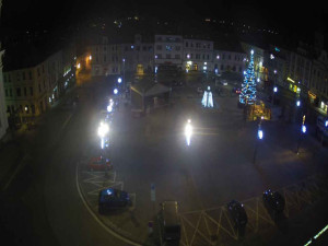 Město Klatovy - Náměstí Míru - 2.12.2025 v 05:45 Město Klatovy - Náměstí Míru - 2.12.2025 v 05:45