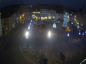 Město Klatovy - Náměstí Míru - 2.12.2025 v 07:15 Město Klatovy - Náměstí Míru - 2.12.2025 v 07:15