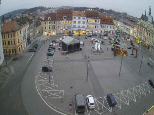 Město Klatovy - Náměstí Míru - 2.12.2025 v 07:45 Město Klatovy - Náměstí Míru - 2.12.2025 v 07:45