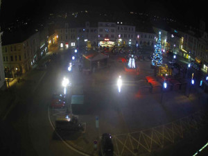 Město Klatovy - Náměstí Míru - 2.12.2025 v 17:45 Město Klatovy - Náměstí Míru - 2.12.2025 v 17:45