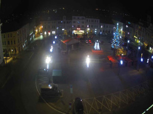 Město Klatovy - Náměstí Míru - 2.12.2025 v 19:45 Město Klatovy - Náměstí Míru - 2.12.2025 v 19:45