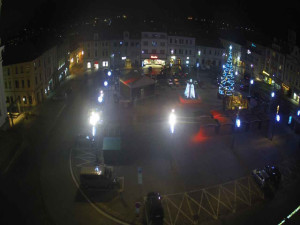 Město Klatovy - Náměstí Míru - 2.12.2025 v 20:15 Město Klatovy - Náměstí Míru - 2.12.2025 v 20:15