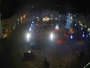 Město Klatovy - Náměstí Míru - 2.12.2025 v 21:15 Město Klatovy - Náměstí Míru - 2.12.2025 v 21:15