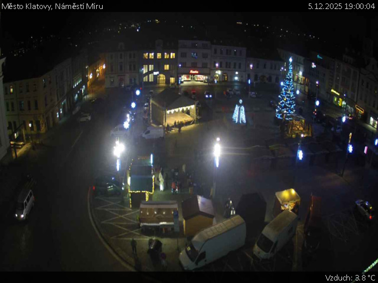 Město Klatovy - Náměstí Míru - 5.12.2025 v 19:00