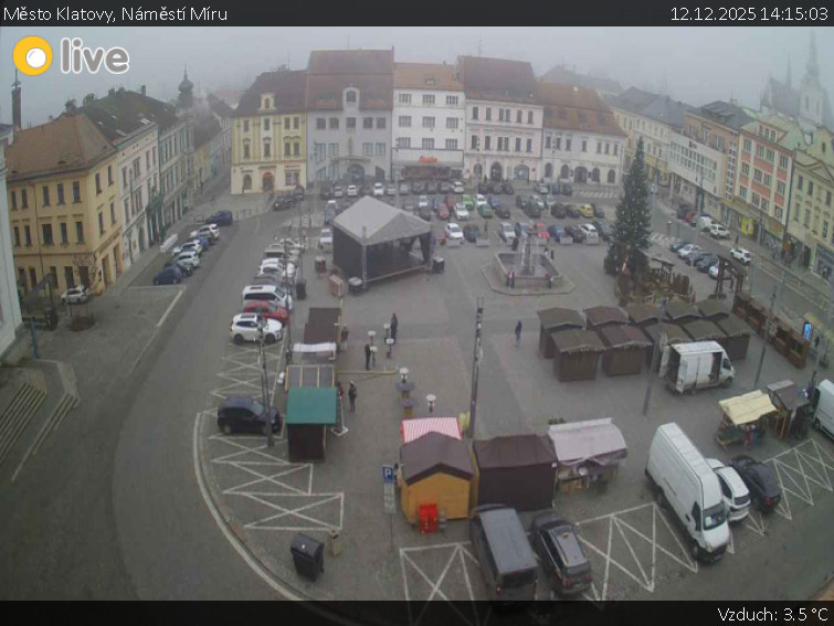 Město Klatovy - Náměstí Míru - 12.12.2025 v 14:15