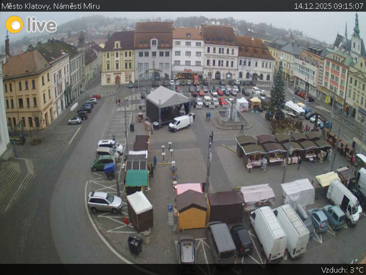 Město Klatovy - Náměstí Míru - 14.12.2025 v 09:15