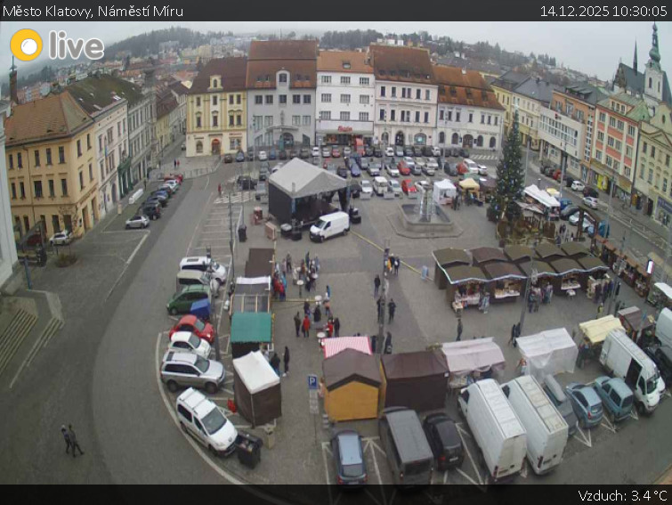 Město Klatovy - Náměstí Míru - 14.12.2025 v 10:30