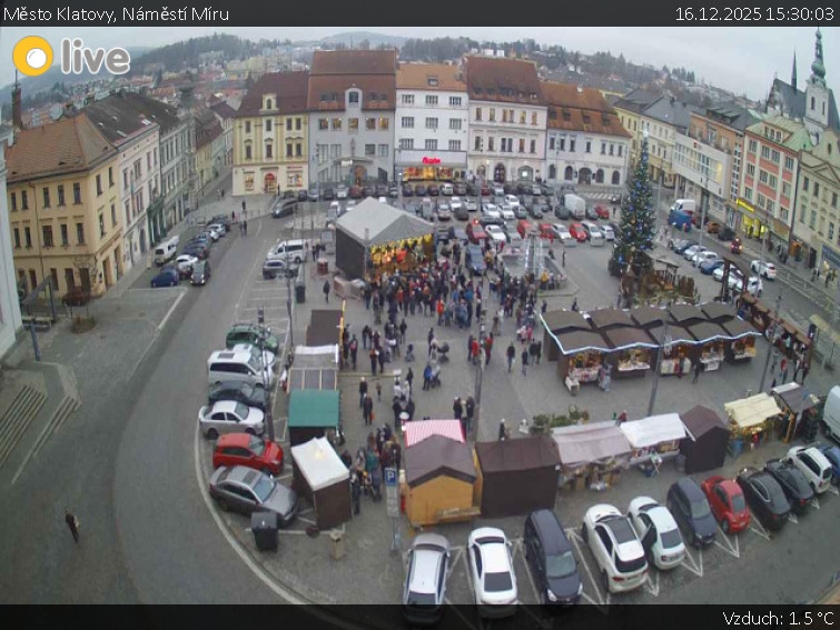 Město Klatovy - Náměstí Míru - 16.12.2025 v 15:30