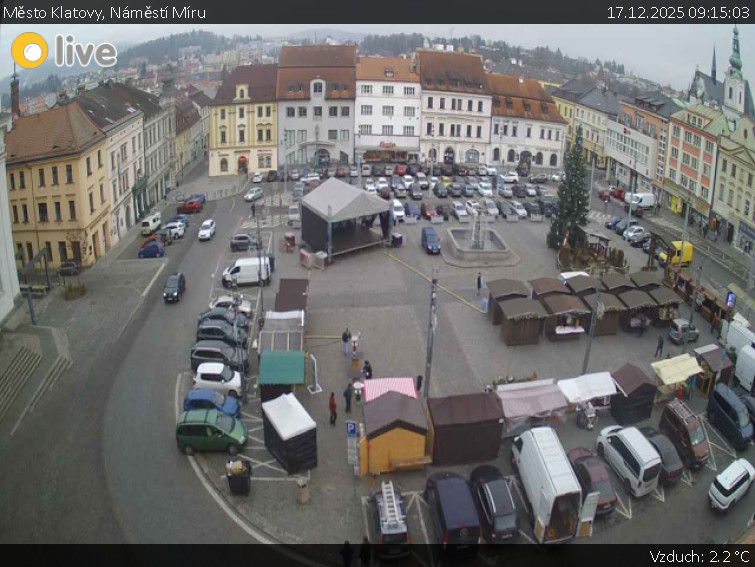 Město Klatovy - Náměstí Míru - 17.12.2025 v 09:15