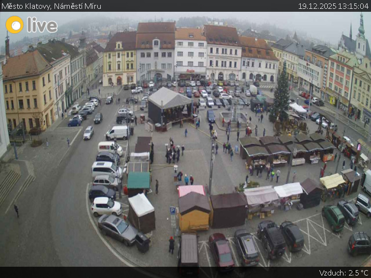 Město Klatovy - Náměstí Míru - 19.12.2025 v 13:15