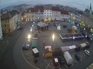 Město Klatovy - Náměstí Míru - 20.12.2025 v 07:45