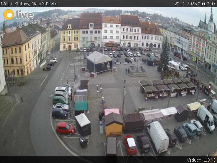 Město Klatovy - Náměstí Míru - 20.12.2025 v 09:00