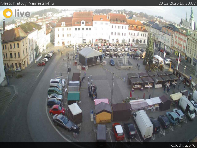 Město Klatovy - Náměstí Míru - 20.12.2025 v 10:30