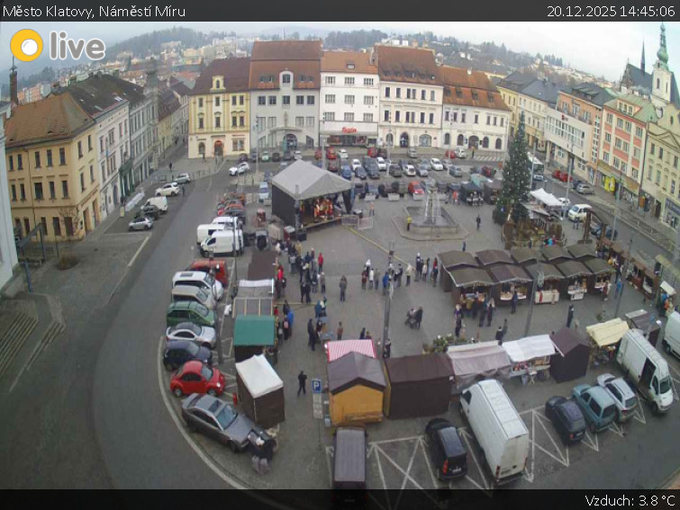 Město Klatovy - Náměstí Míru - 20.12.2025 v 14:45