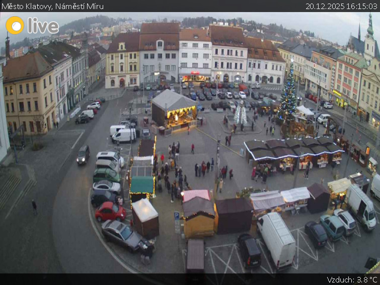 Město Klatovy - Náměstí Míru - 20.12.2025 v 16:15