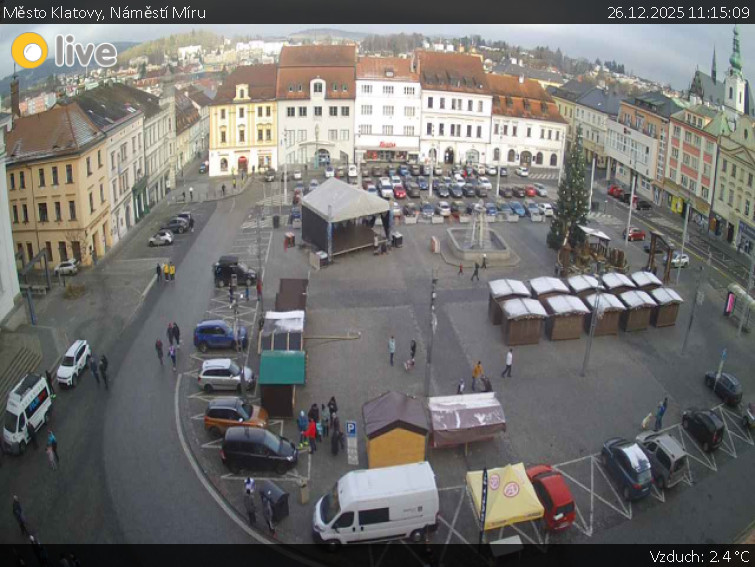 Město Klatovy - Náměstí Míru - 26.12.2025 v 11:15