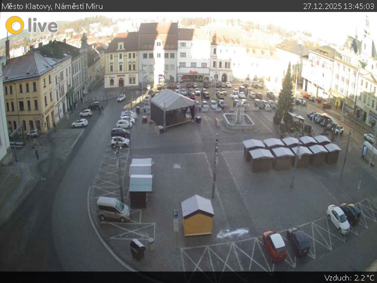 Město Klatovy - Náměstí Míru - 27.12.2025 v 13:45