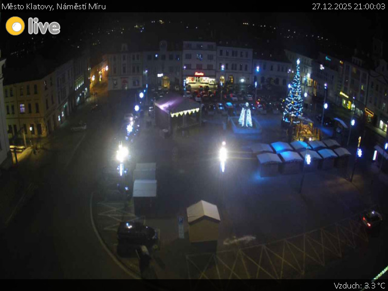 Město Klatovy - Náměstí Míru - 27.12.2025 v 21:00