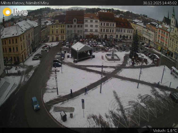 Město Klatovy - Náměstí Míru - 30.12.2025 v 14:45