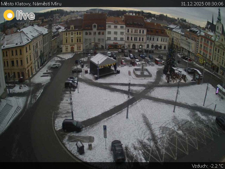 Město Klatovy - Náměstí Míru - 31.12.2025 v 08:30