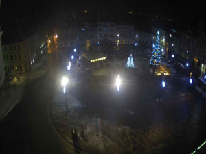 Město Klatovy - Náměstí Míru - 2.1.2026 v 03:30