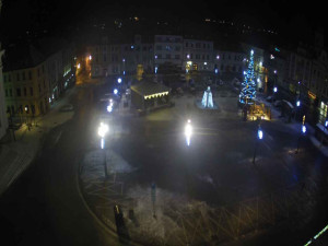 Město Klatovy - Náměstí Míru - 2.1.2026 v 04:00