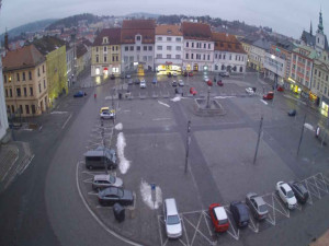 Město Klatovy - Náměstí Míru - 17.1.2026 v 07:45