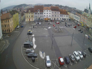 Město Klatovy - Náměstí Míru - 17.1.2026 v 08:45