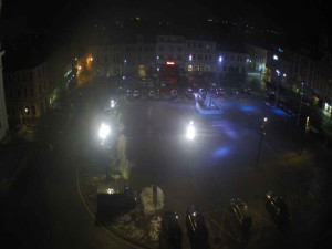 Město Klatovy - Náměstí Míru - 1.2.2026 v 01:45 Město Klatovy - Náměstí Míru - 1.2.2026 v 01:45