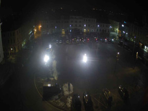 Město Klatovy - Náměstí Míru - 1.2.2026 v 03:45 Město Klatovy - Náměstí Míru - 1.2.2026 v 03:45