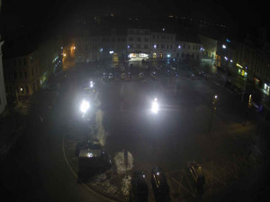 Město Klatovy - Náměstí Míru - 1.2.2026 v 06:45 Město Klatovy - Náměstí Míru - 1.2.2026 v 06:45