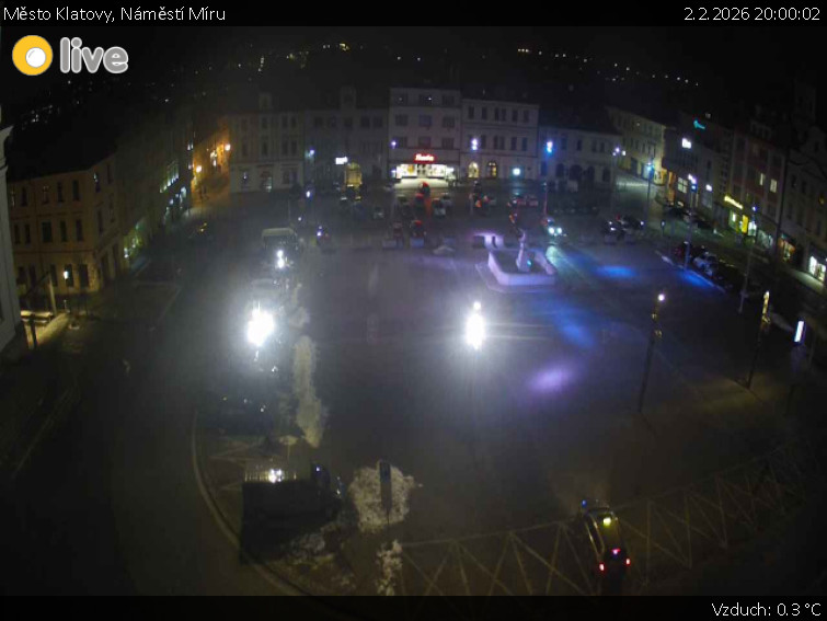 Město Klatovy - Náměstí Míru - 2.2.2026 v 20:00