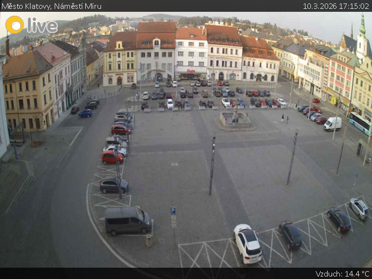 Město Klatovy - Náměstí Míru - 10.3.2026 v 17:15