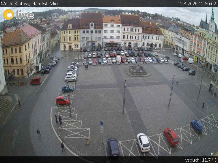 Město Klatovy - Náměstí Míru - 12.3.2026 v 12:30