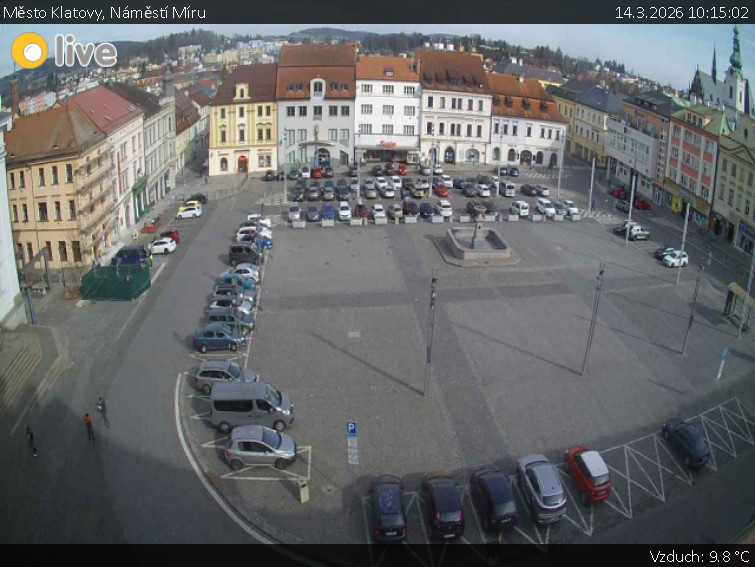 Město Klatovy - Náměstí Míru - 14.3.2026 v 10:15