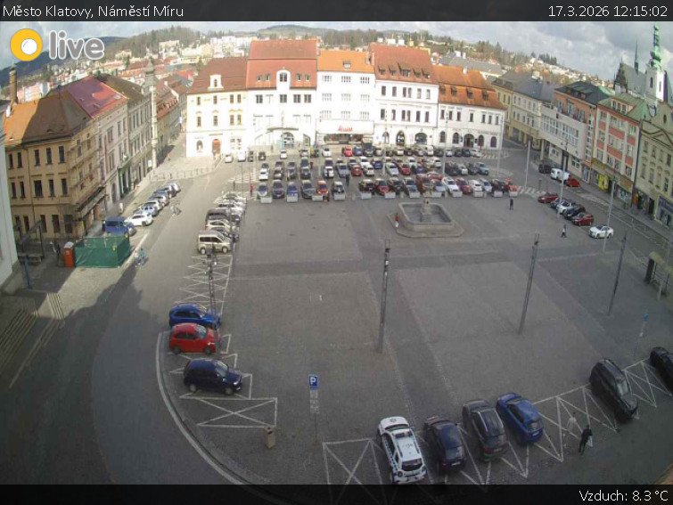 Město Klatovy - Náměstí Míru - 17.3.2026 v 12:15