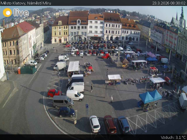 Město Klatovy - Náměstí Míru - 23.3.2026 v 08:30