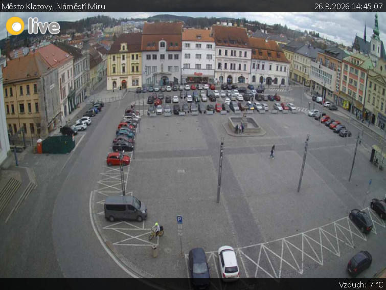 Město Klatovy - Náměstí Míru - 26.3.2026 v 14:45