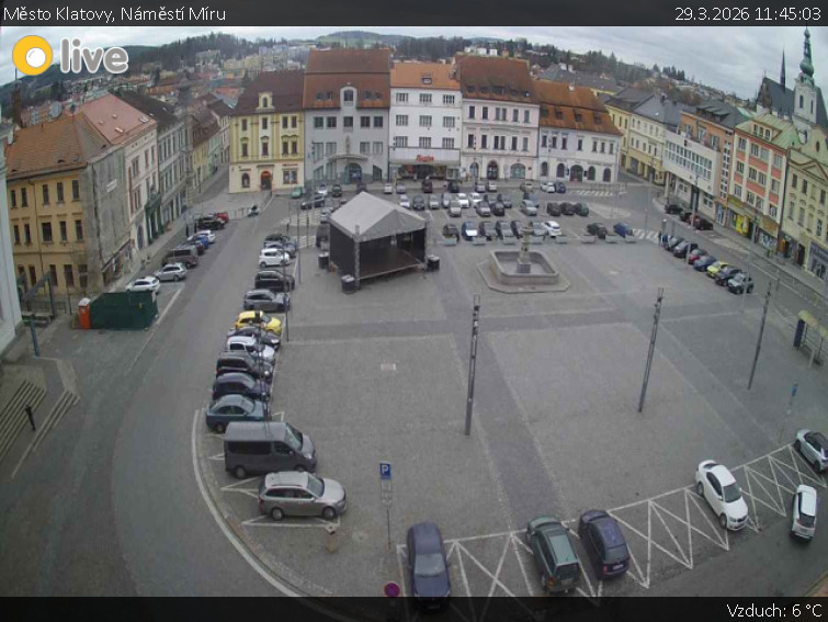 Město Klatovy - Náměstí Míru - 29.3.2026 v 11:45